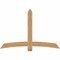 Ekena Millwork Bellingham Timber Gable Bracket, Western Red Cedar, 72"W x 48"H x 1 1/2"D x 5 1/2"F, 16/12 Pitch GBW072X48X0206BEL00SWR - alternate 1